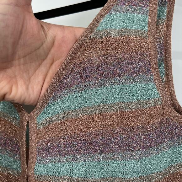 Misa Los Angeles Rosita Knit Striped Midi Dress - Picture 4 of 8